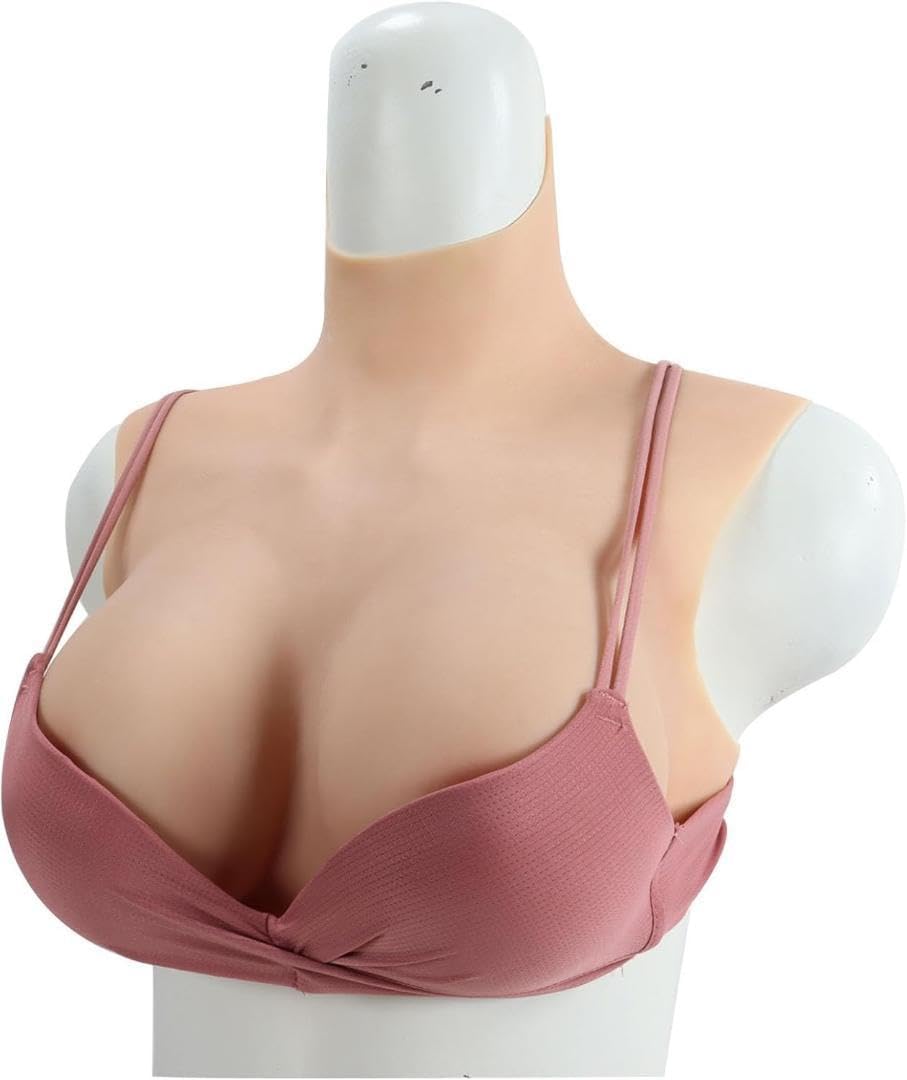 10 ファスナー付 リアルシリコンバスト G-H 液体ゲル | コスプレ